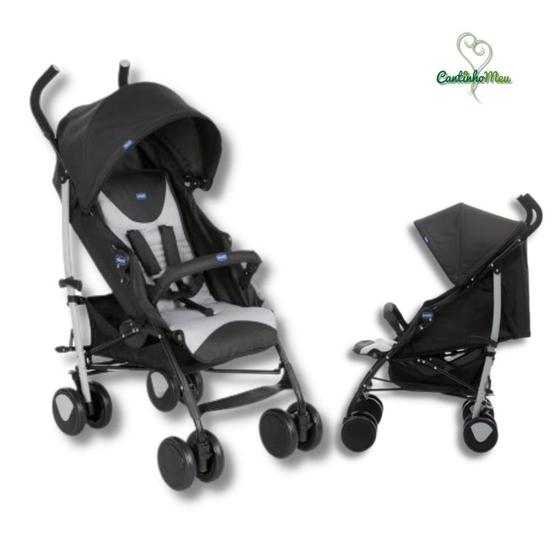 Carrinho echo c/bumper bar stone - chicco é boa?