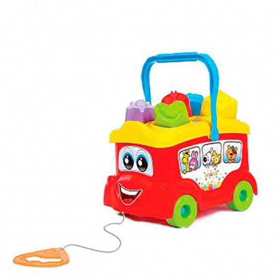 Imagem de Carrinho Educativo Baby Bus Maral