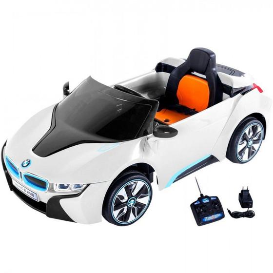 Imagem de Carrinho Eletrico com Controle Remoto 6v Modelo Bmw Branco  Bel 