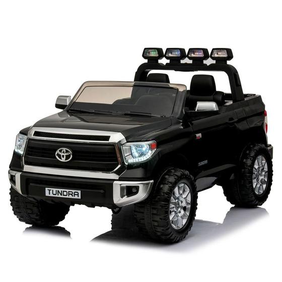 Imagem de Carrinho Elétrico Infantil Carro Motorizado Toyota Tundra Caminhonete Suspensão Off-Road a Bateria - Car Kids