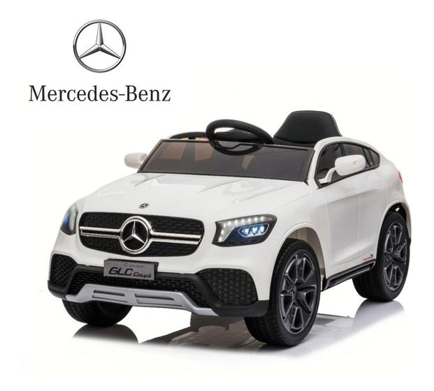 Imagem de Carrinho Elétrico Infantil Mercedes Glc Branca 12v Controle Branco