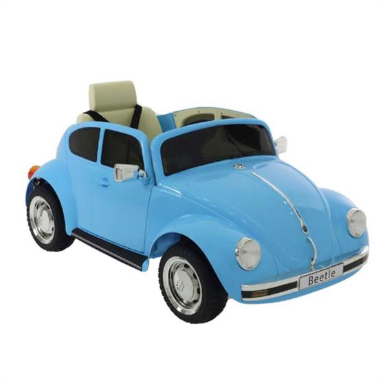 Imagem de Carrinho Elétrico Infantil - Volkswagem Fusca Beetle 12v