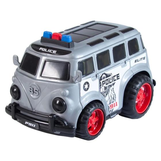 Imagem de Carrinho Elite Van Polícia Resgate Ou Ambulância - Bs Toys