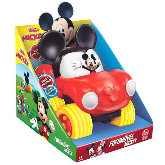 Carrinho Fofomóvel Mickey Disney Líder Brinquedos - LIDER - Carrinho de ...