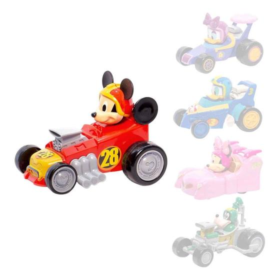 Imagem de Carrinho Fricção Mickey Minnie Pateta Margarida Donald - Disney