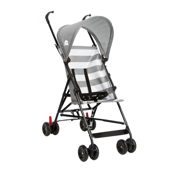Carrinho de Bebe Multikids Malibu Cinza Bb366