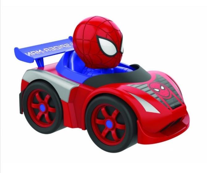 Carrinho Homem Aranha Web Friction Vermelho 5805 - Candide - Carrinho ...