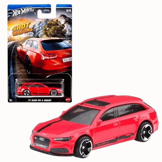 Imagem de Carrinho Hot Wheels '17 Audi RS 6 Avant Hot Wagons HWR56