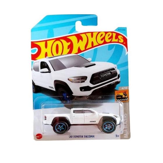 Imagem de Carrinho Hot Wheels 20 Toyota Tacoma Baja Blazers Mattel