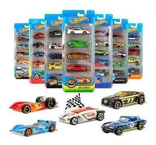 Imagem de Carrinho Hot Wheels Com 5 Sortido R.1806 Mattel