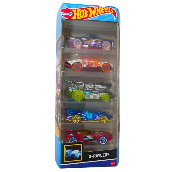 Imagem de Carrinho Hot Wheels Die-cast Pack Com 5 Unidades Mattel