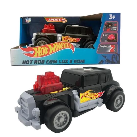 Imagem de Carrinho Hot Wheels Hot Rod Corrida Com Som