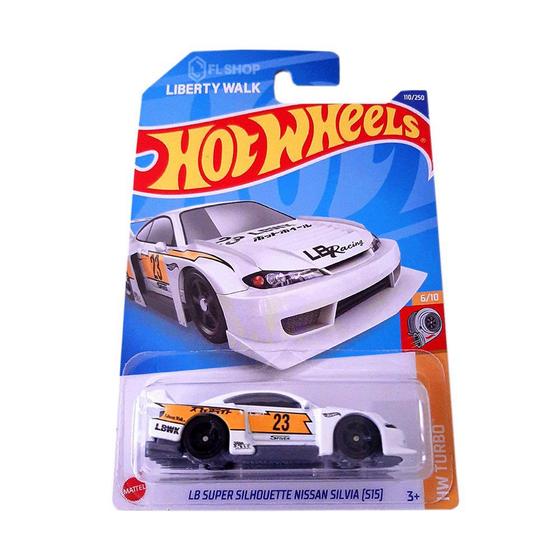 Carrinho Hot Wheels LB Super Silhouette Nissan Silvia (S15) HW Turbo 2022 Menor preço em Carrinho Hot Wheels LB Super Silhouette Nissan Silvia (S15) HW Turbo 2022