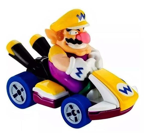 Imagem de Carrinho Hot Wheels Mario Kart Wario Standard Kart Mattel