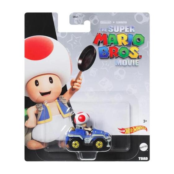 Imagem de Carrinho Hot Wheels Mario Movie Toad