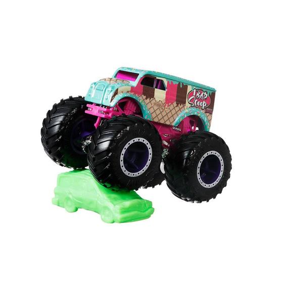 Pista Hot Wheels Monster Truck Batalha Do Tubarão Mecha em