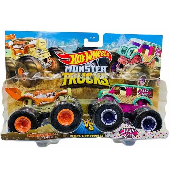 Imagem de Carrinho Hot Wheels - Monster Truck Carbonatop X Bad Scoop MATTEL