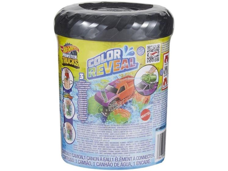 Carrinho Hot Wheels Monster Trucks Color Reveal - Mattel com Acessórios Menor preço em Carrinho Hot Wheels Monster Trucks Color Reveal - Mattel com Acessórios