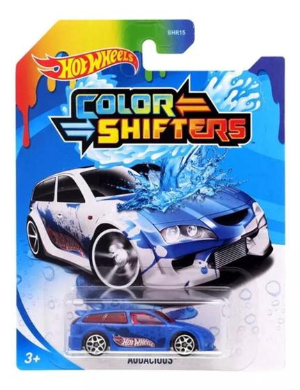Imagem de Carrinho Hot Wheels Muda De Cor Color Shifters Mattel 1/64 A