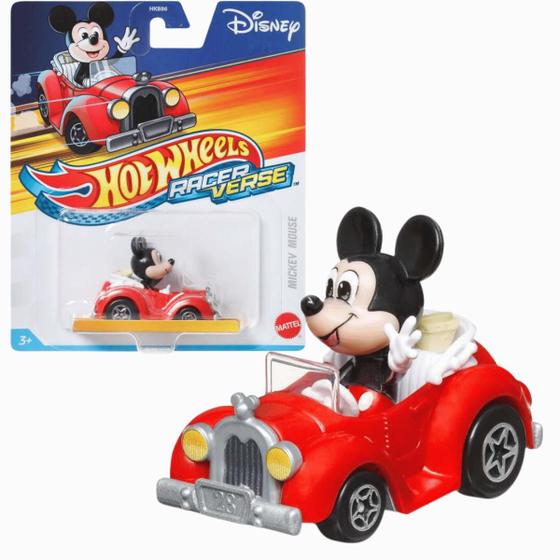 Imagem de Carrinho HotWheels Mickey Mouse Disney Racer Verse Mattel