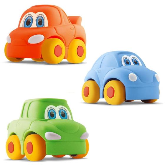 Imagem de Carrinho Infantil Coleção Carros Baby Start Soft 1005 Silmar