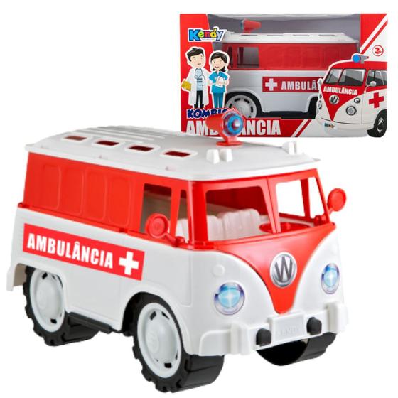 Imagem de Carrinho Kombi Grande Rodas Livre Infantil Colecionável