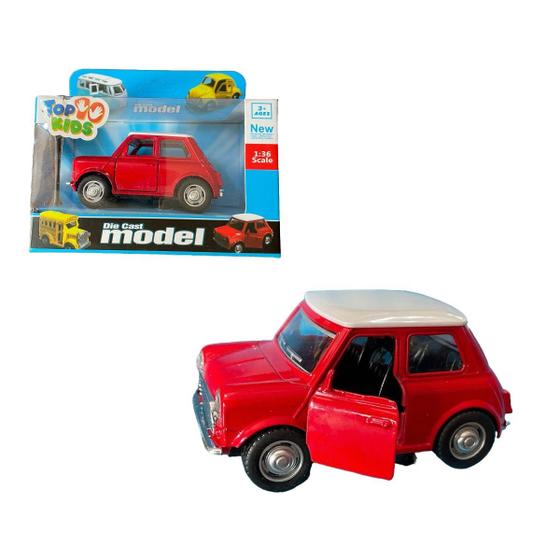 Imagem de Carrinho Miniatura de Metal e Fricção Brasília Brinquedo
