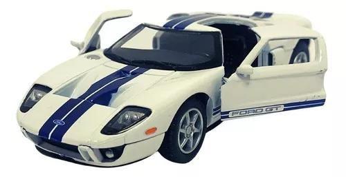 Carrinho Miniatura Ferro Ford GT 2006 Escala 1/36 (Branco) - Kinsmart Imagem de Carrinho Miniatura Ferro Ford GT 2006 Escala 1/36 (Branco)