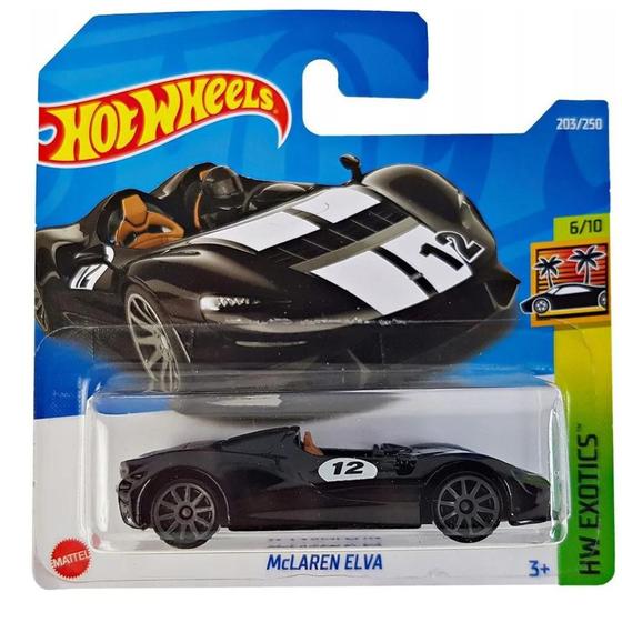 Imagem de Carrinho Miniatura Hot Wheels McLAREN ELVA 203/250 HCT09