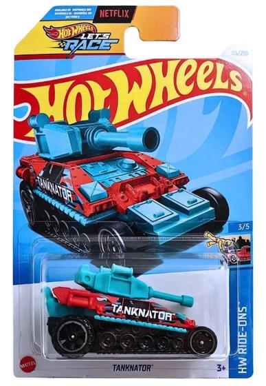 Carrinho Miniatura Hot Wheels Tanknator Htd42 Menor preço em Carrinho Miniatura Hot Wheels Tanknator Htd42