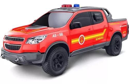 Imagem de Carrinho Miniatura Pick-up S10 Corpo De Bombeiros 1152 Roma