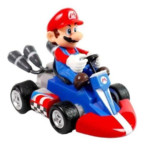 Imagem de Carrinho Miniatura Super Mario Kart Carro Fricção Coleção