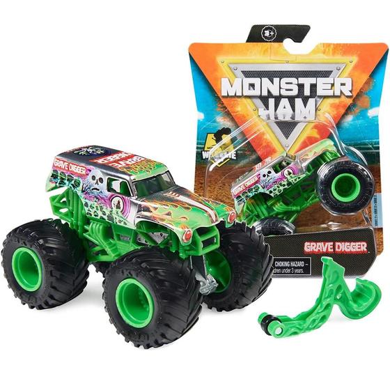 Carrinho Monster Jam 1:64 Wheelie Bar Monster Truck - Sunny - Carrinho ...