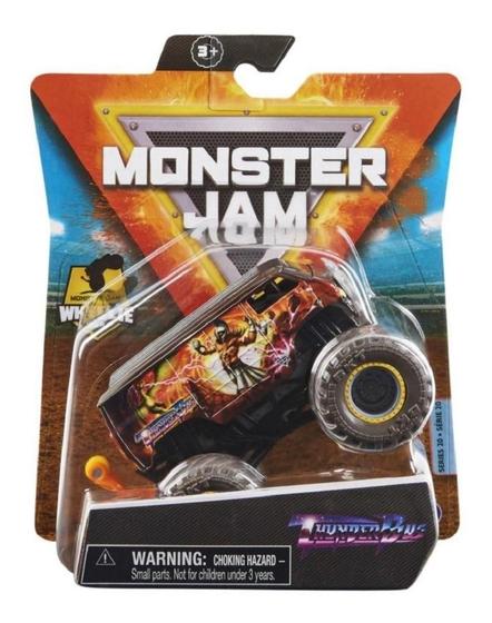 Imagem de Carrinho Monster Jam Truck Thunder Bus 1:64 2025 - Sunny