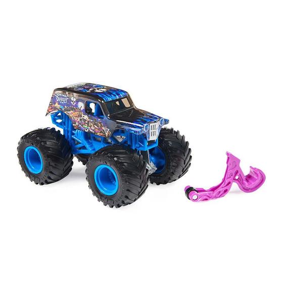 Imagem de Carrinho Monster Jam Wheelie Bar Son Uva Digger 1:64 Sunny