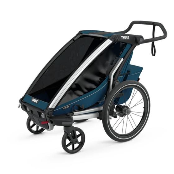 Imagem de Carrinho Multi.Thule Chariot Cross 1 Majolica Blue - Thule