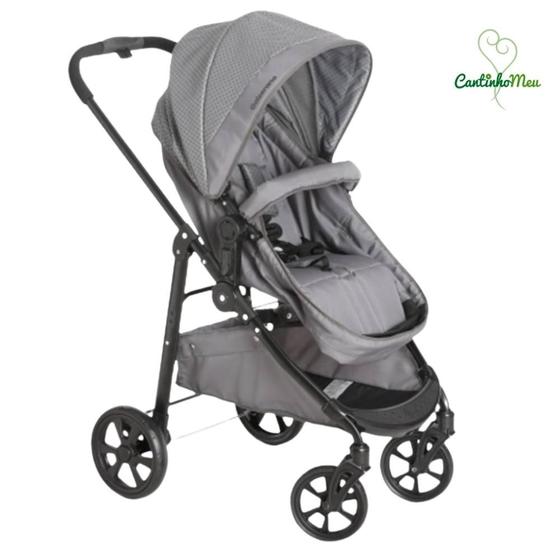 Carrinho de Bebe Galzerano Bebê Conforto Olympus New Cinza Carrinho de Bebe Galzerano Bebê Conforto Olympus New Cinza