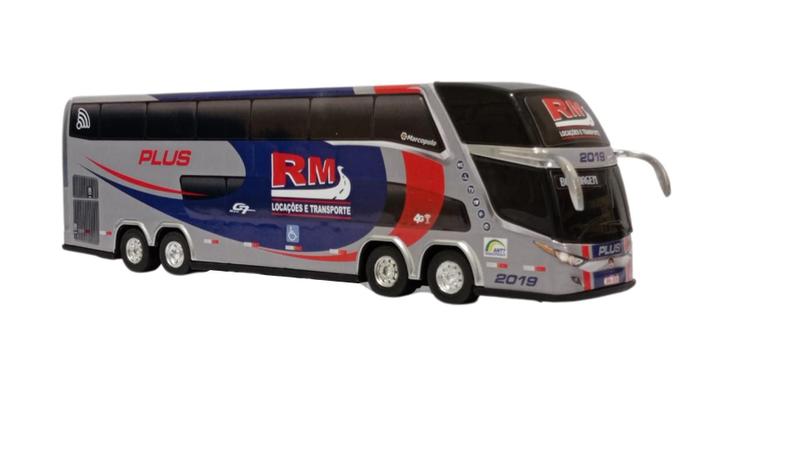 Imagem de Carrinho Ônibus Em Miniatura Rm 1800 Dd G7