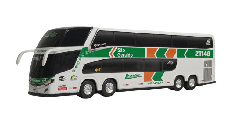 Imagem de Carrinho Ônibus São Geraldo 2 Andares 1800Dd