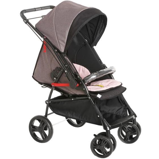 Imagem de Carrinho Para Bebe Infantil Passeio Berço 2 em 1 Nascimento Até 15Kg Reclinavel Maranello II Galzerano