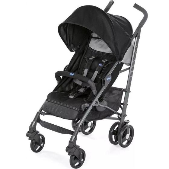 Imagem de Carrinho Para Bebê Liteway³ Basic Jet Black - Chicco