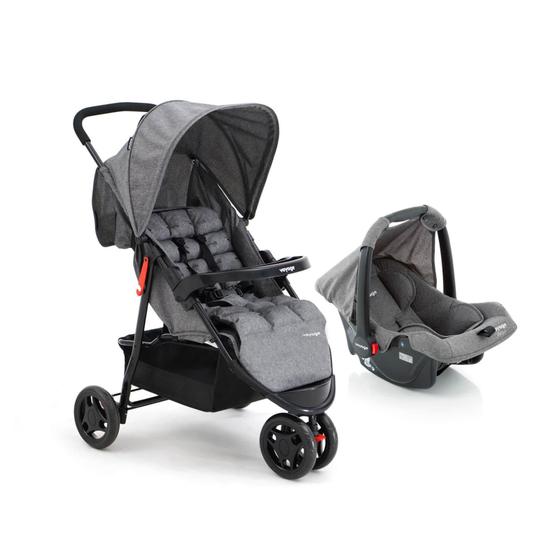 Imagem de Carrinho Passeio Bebes Travel System Delta Ts Duo Pro Voyage