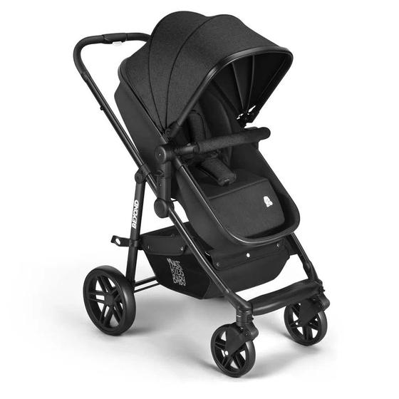 Carrinho Passeio Beyond 2 em 1 Assento Moisés 0-15kg Preto Multikids Baby - BB428 Menor preço em Carrinho Passeio Beyond 2 em 1 Assento Moisés 0-15kg Preto Multikids Baby - BB428