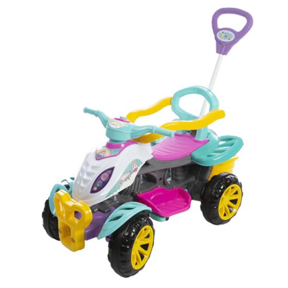 Carrinho Passeio Quadriciclo Pedal Com Proteção para Criança é ruim? Carrinho Passeio Quadriciclo Pedal Com Proteção para Criança é boa?