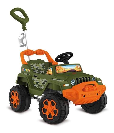 Imagem de Carrinho Pedal Smart Banjipe Passeio Camuflado - Bandeirante