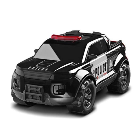 Imagem de Carrinho Pick-up Force Police Polícia Giroflex 0991 - Roma