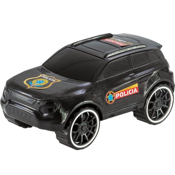 Imagem de Carrinho Polícia Bombeiro Mini Monaco Miniatura - Bs Toys