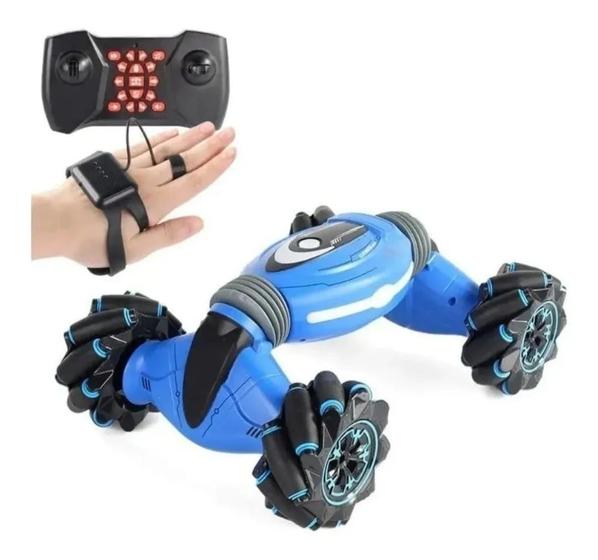 Imagem de Carrinho Remoto Acrobático Stunt Gestos 4x4 Monster Twist