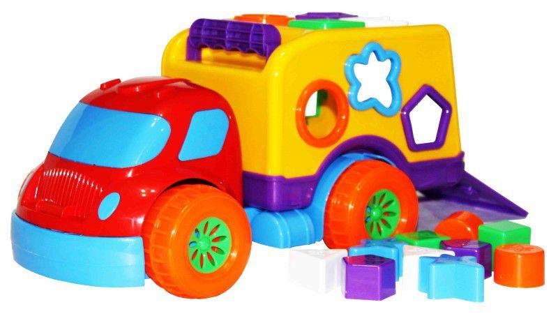 Imagem de Carrinho Robustus Baby com Blocos Didáticos Diver Toys - 639