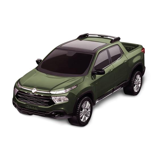 Carrinho Roda Livre - Pick Up - Fiat Toro - Verde - Roma Jensen Menor preço em Carrinho Roda Livre - Pick Up - Fiat Toro - Verde - Roma Jensen